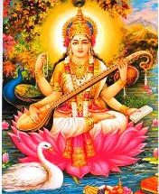 Maa Saraswati divy tejomay roop-featured