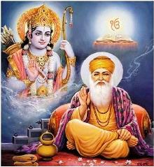 Prabhu Shri Ram Blessing Guru Nanak ji-featured