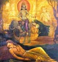 Savitri Saving Satyavan from Shri Yamadev