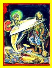 Dibhu com Ekadashi Devi killing Mura